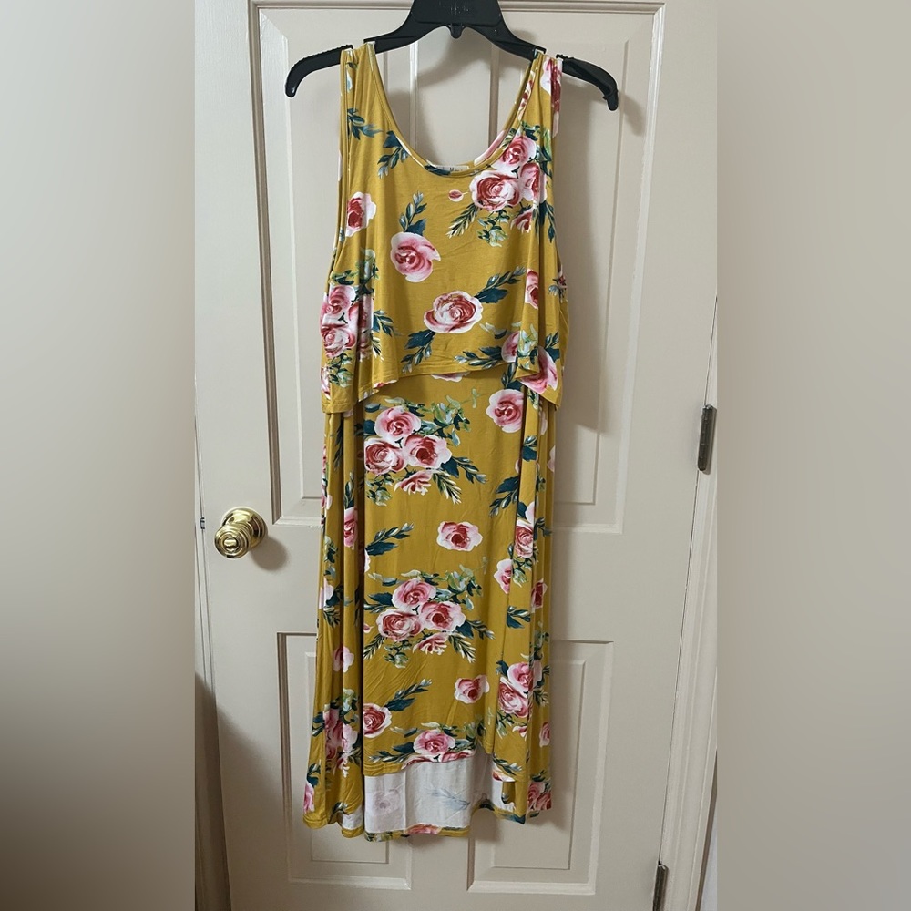 Latched mama swing nursing tank dress xxl